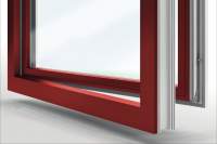 Farbige Oberfläche Kunststoff-Aluminium-Fenster