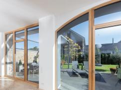 Bodentiefe Holz-Aluminium-Fenster in Mettmann