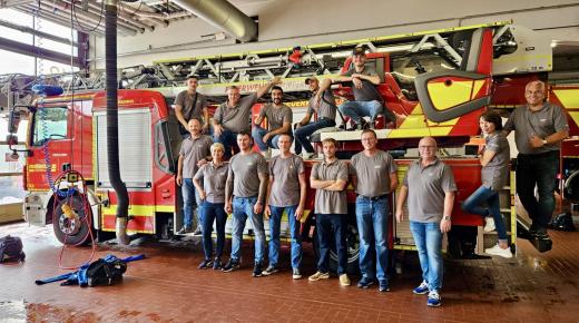 Ausflug nach Wuppertal Besuch der Feuerwehr 2023