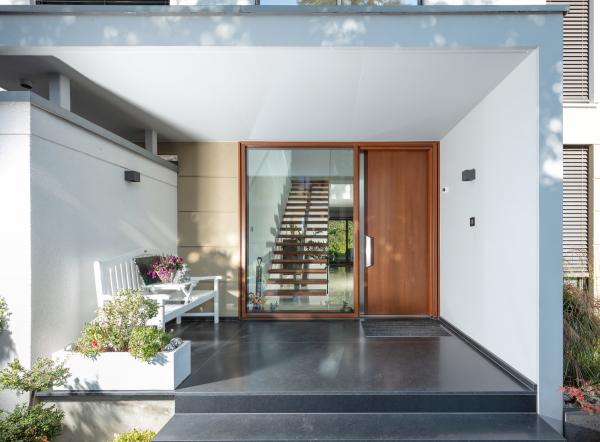 Haustür aus Holz-Aluminium von PaX